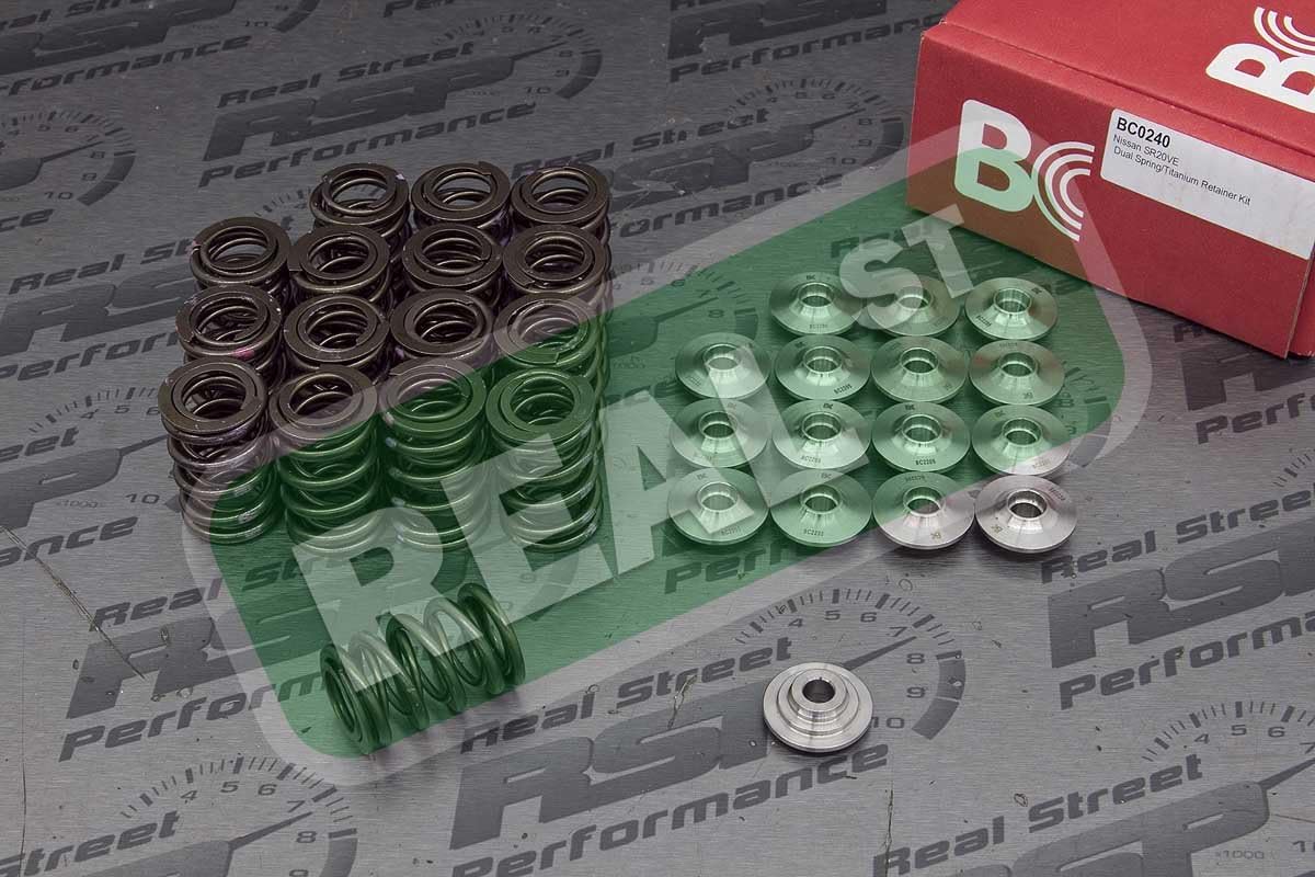 Brian Crower BC0240 Spring & Titanium Retainer Kit (Nissan SR20VE Dual)