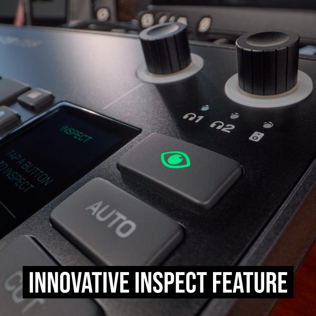 RØDE RØDECaster Video – Professional Video Switcher and Audio Interface – Multi-Camera, 6 x Video Inputs (HDMI and USB), 1080p60, Multi-Source Scenes