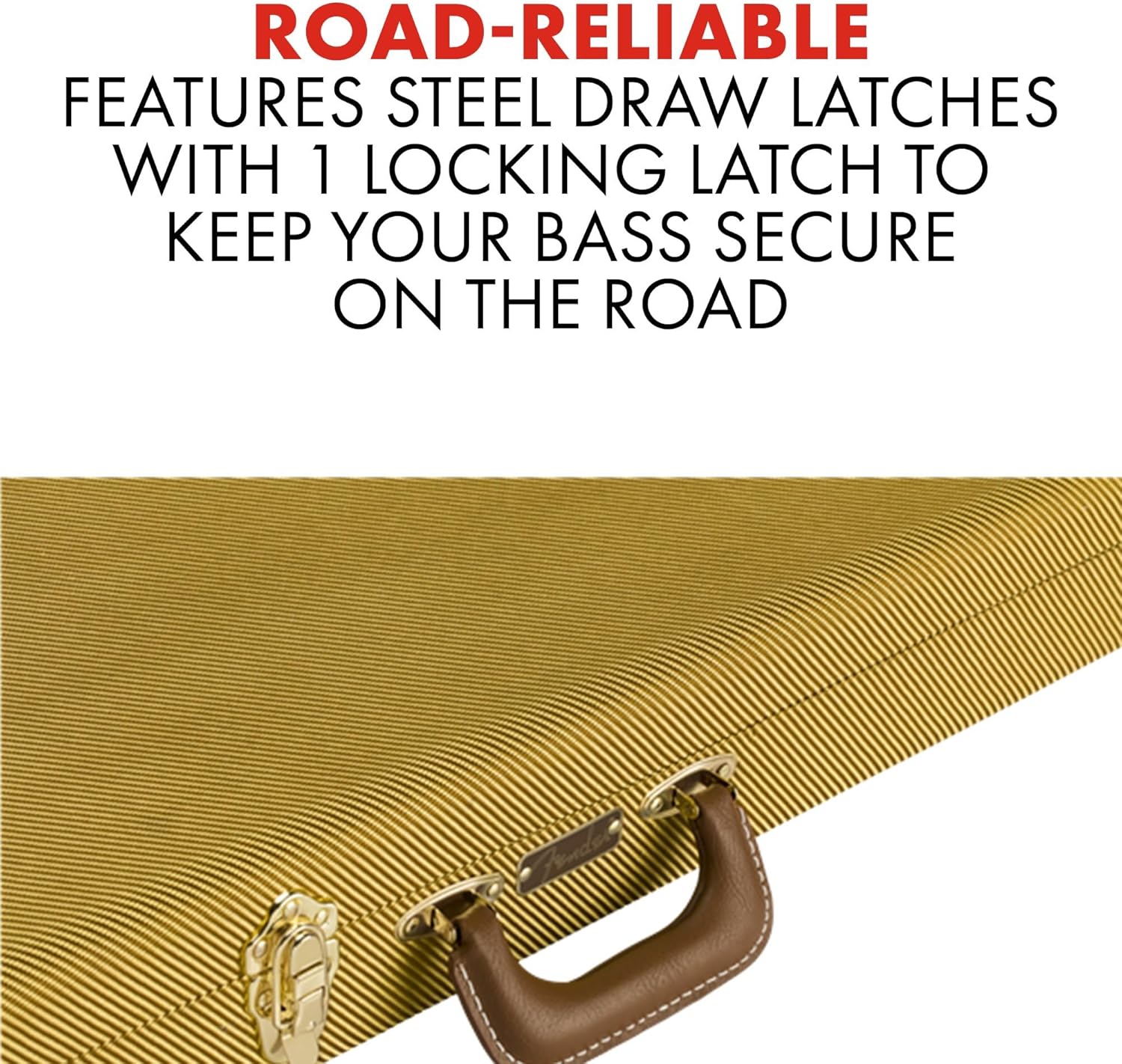 Fender Classic Series Wood Case, Precision Bass/Jazz Bass, Tweed