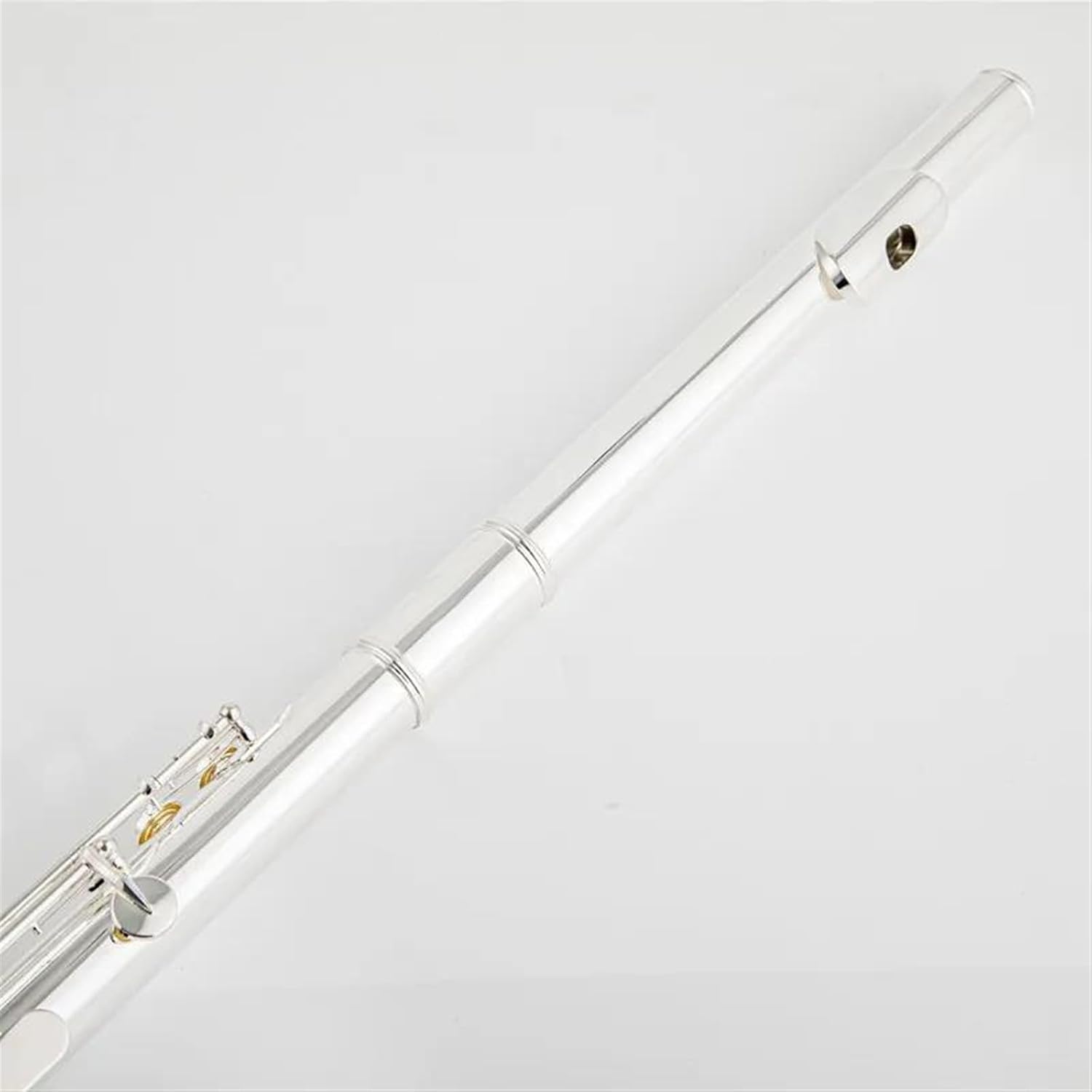 Woodwind Instruments Alto Flute 16 Closed Hole Keys Sliver Plated Professional Musical Instrument With Case