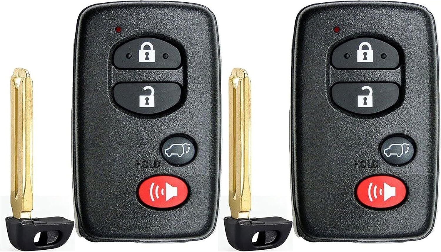 2X New Quality Replacement Prox Key Fob Compatible with & Fit for Toyota BRD GNE 5290 Read Description - MPN HYQ14ACX-05