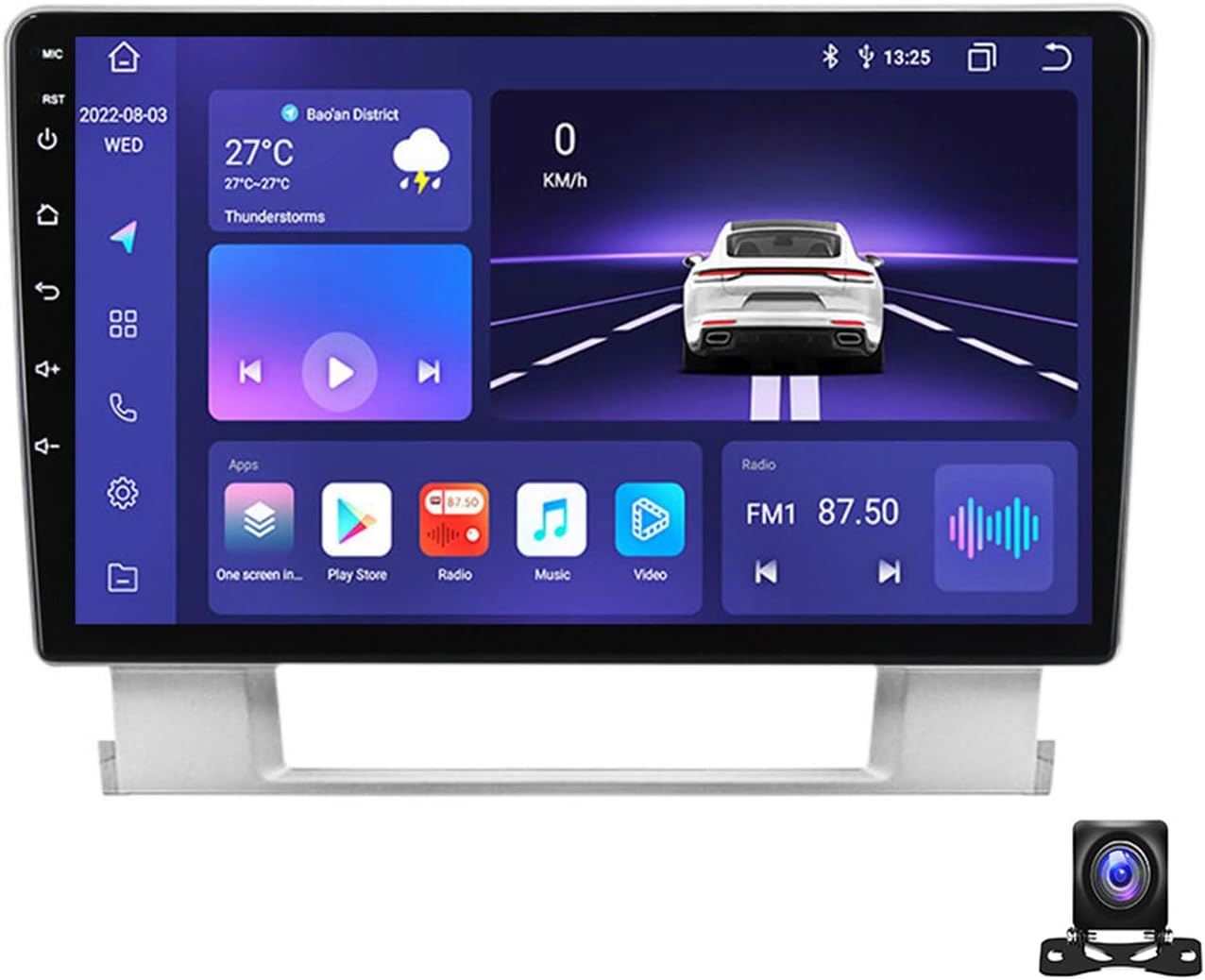 9 Inch Android 13 Car Radio Compatible with Opel Excelle 2009~2015 Bluetooth Car Stereo Compatible with Carplay Android Auto, Navigation, Steering Wheel Controls, Backup Camera,M800S 8G+256G