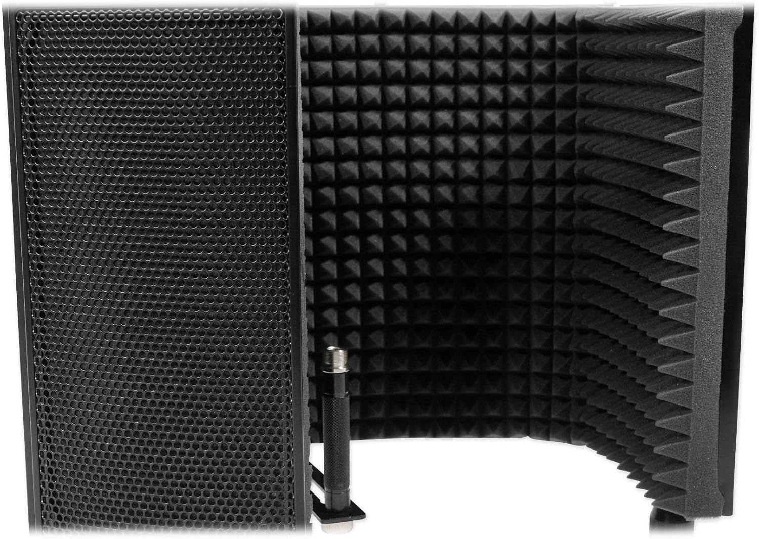 Rockville ROCKSHIELD 3 Studio Mic Isolation Shield, 2