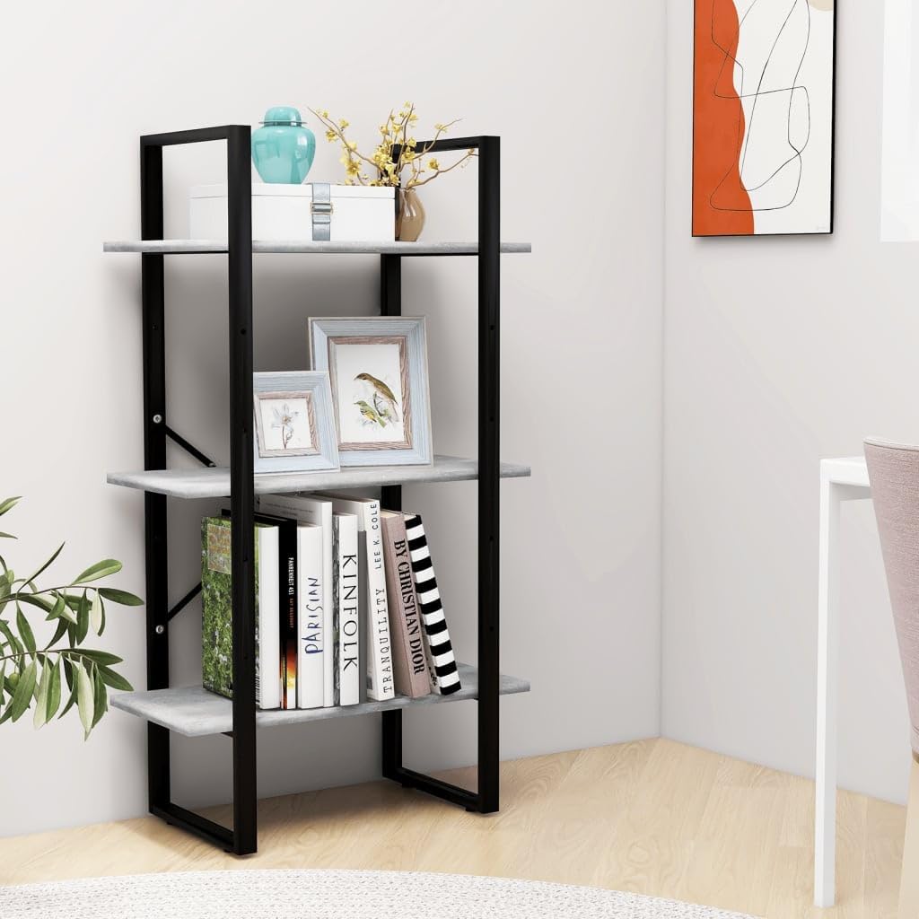 Owox Grey 3-Tier Storage Shelf 41.3