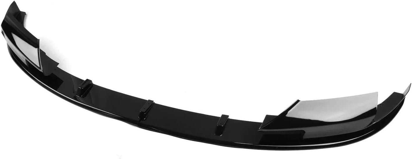 4PCS Car Front Bumper Lip Spoiler Lower Air Vent Corner Side Splitter Cover Guard Body Kit Compatible with BMW 5 Series F10 M5 2012-2016(Glossy Black)