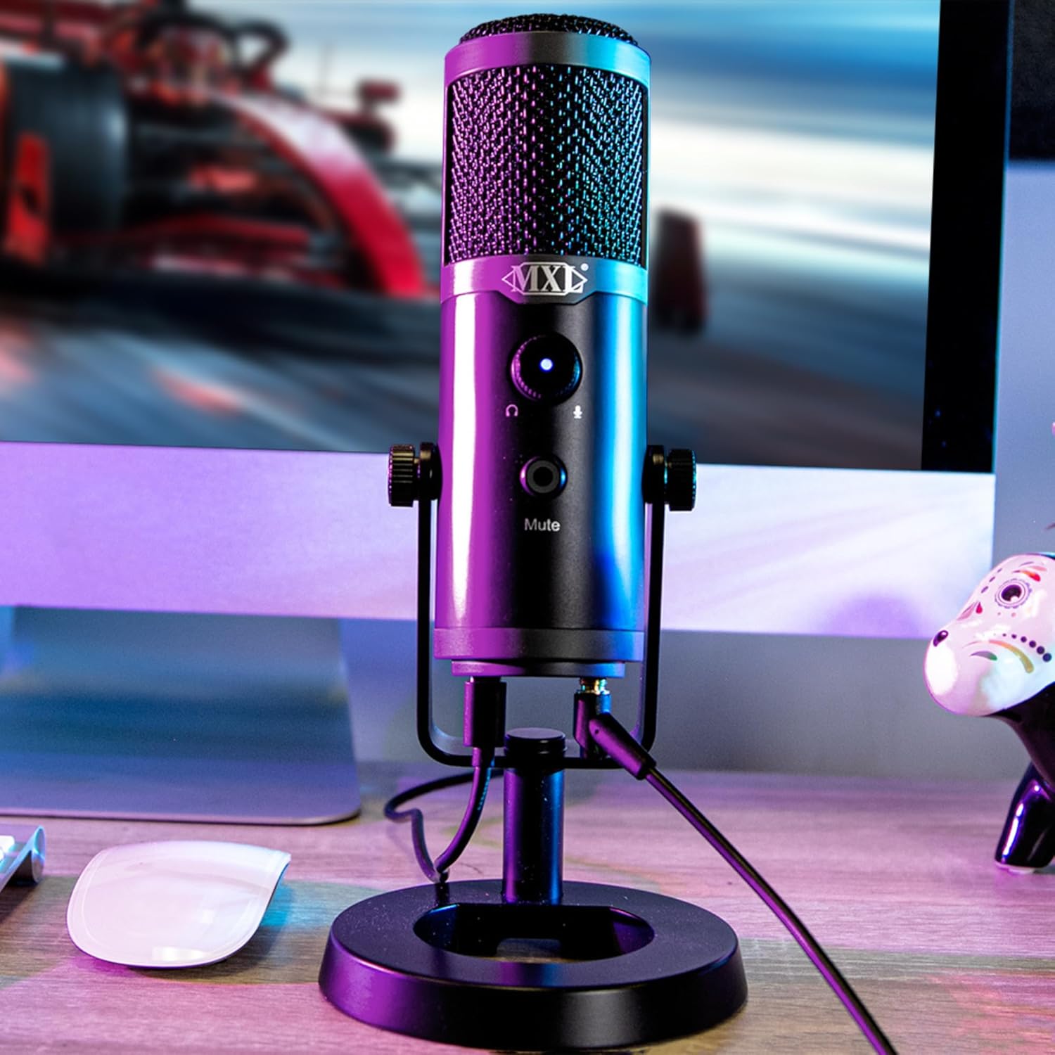 MXL Forge USB Mic, Streaming and Gaming Microphone - Podcasting Microphone & YouTube Mic - Plug & Play