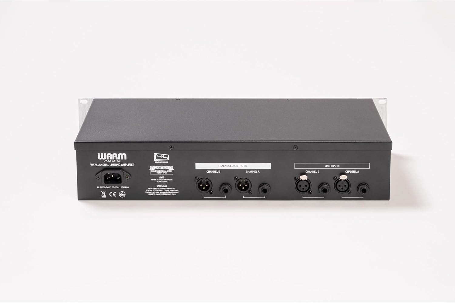 Warm Audio WA76-A2 Dual-channel Vintage-voiced Discrete FET Compressor