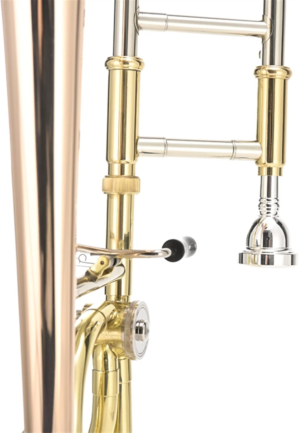 TSTS Bb-F# Tune Tenor Slide Trombone Phosphorus Copper Gold Lacquer Musical Instrument Beginner Trombone