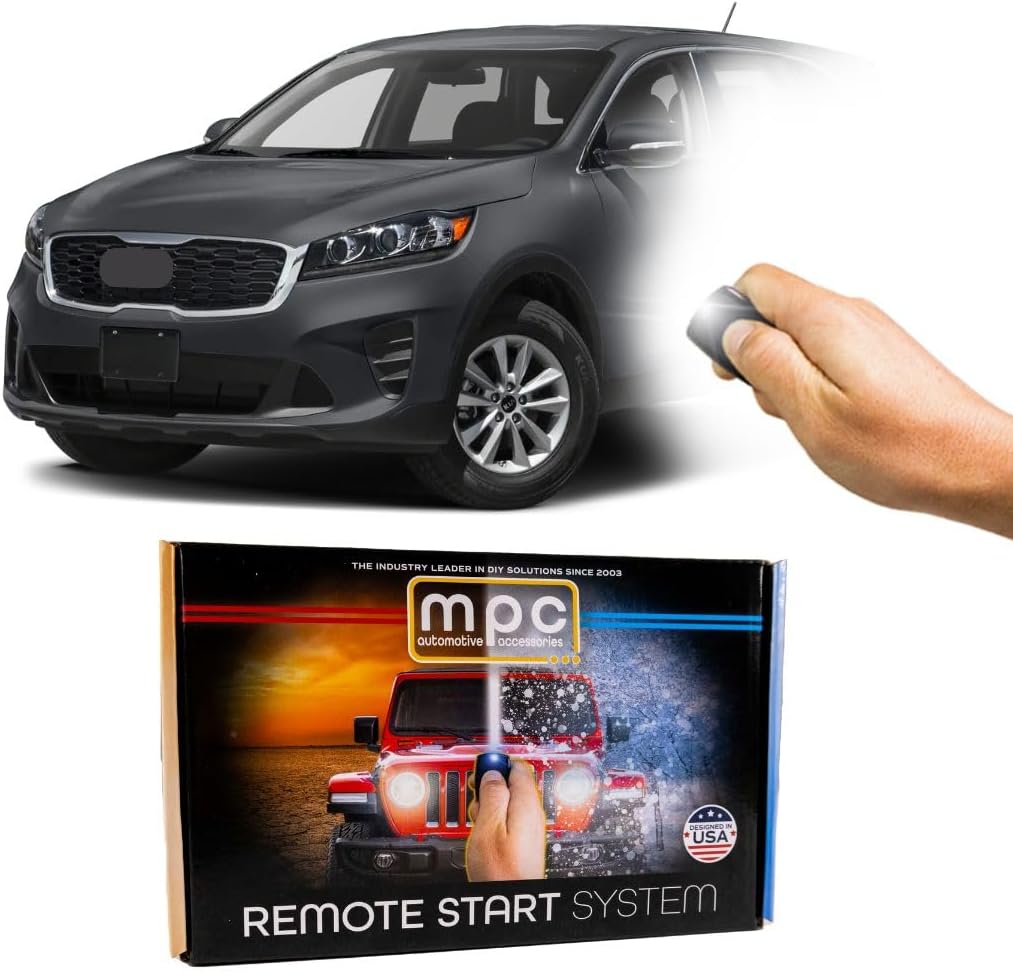 MPC Remote Start Kit Compatible with Kia Sorento 2016-2020 || Plug and Play || Lock 3X to Start || USA Tech Support