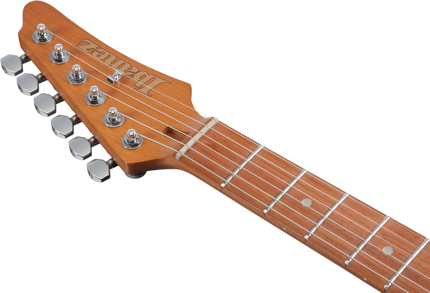 Ibanez AZ22S1F Standard 6-String Right-Handed Electric Guitar with Roasted Maple Neck and Jatoba Fretboard (Transparent Turquoise Burst)