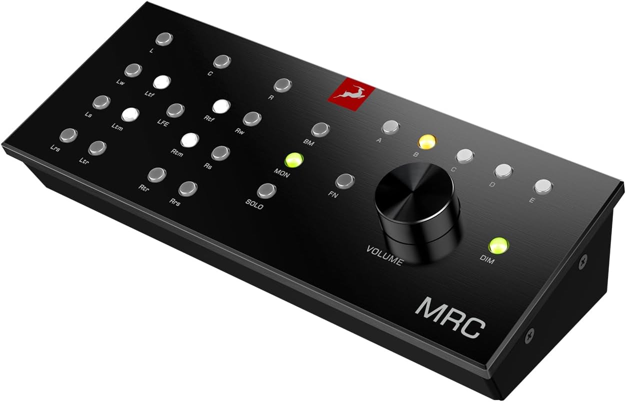 Antelope Audio - MRC | Multichannel Remote Controller - Audio Interface Monitor Controller - USB Bus-Powered Studio Monitor Remote Volume Control