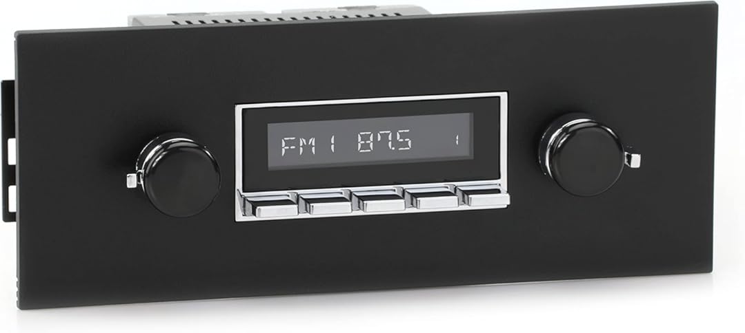 RetroRadio Compatible with 1965-67 Triumph TR4A Features Include Bluetooth, USB, AM/FM HC-M2-415-40-80T