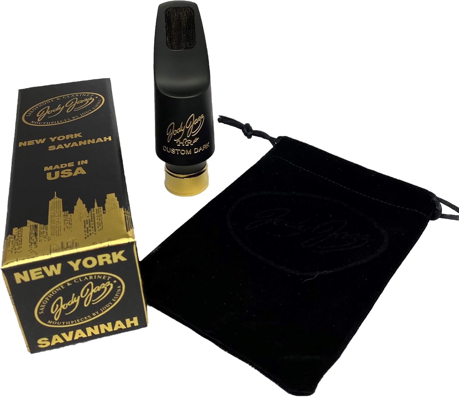 JodyJazz HR CUSTOM DARK Tenor Saxophone Mouthpiece 8