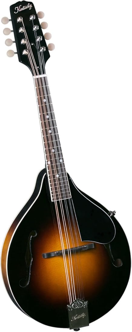 Kentucky KM-150 Standard A-Model Mandolin – Vintage Sunburst – Solid German Spruce Top & Alpine Maple Body