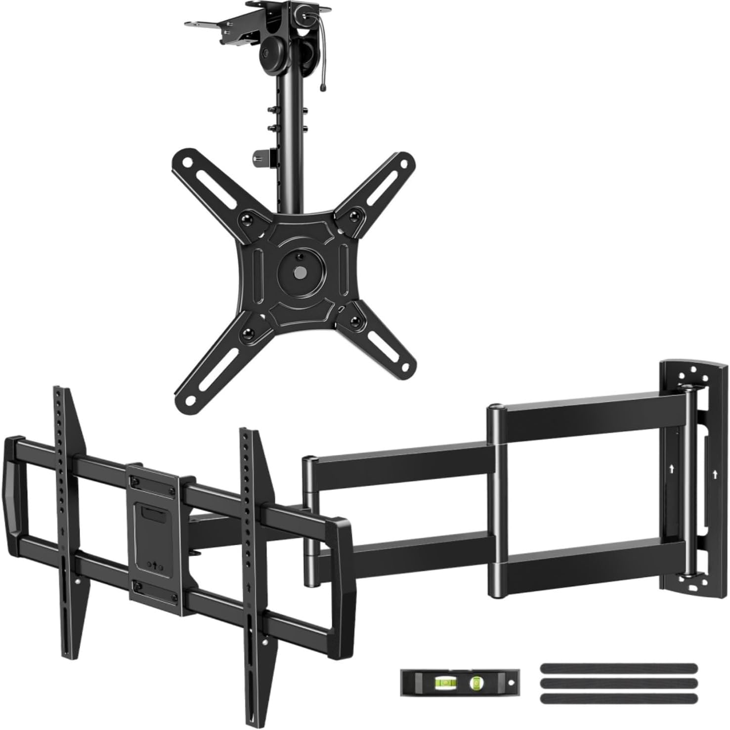 ELIVED Flip Down Ceiling TV Mount for Most 14