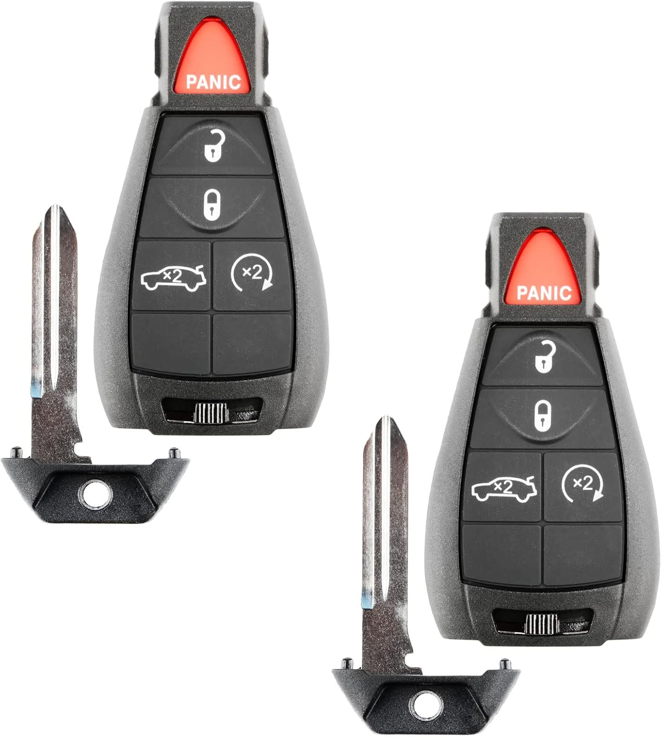 2x Remote Key Fob Control Proximity 2a for (IYZ-C01C, M3N5WY783X, Keyless Go)