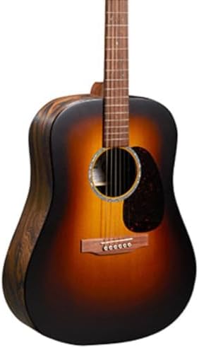 Martin D-X2E Dreadnought Acoustic-electric Guitar - Ziricote Burst