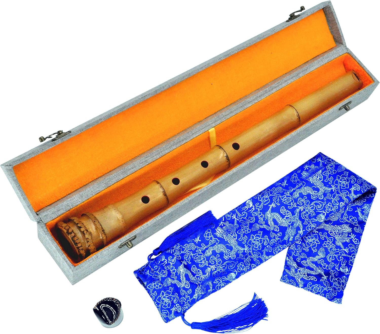 Zen traditional Shakuhachi Pentatonic end-blown flute with natura bell root. KINKO-ryu 1.8 feet .professional quality, play all ocataves.Good for seasoned flautist, good for any level player,Zen
