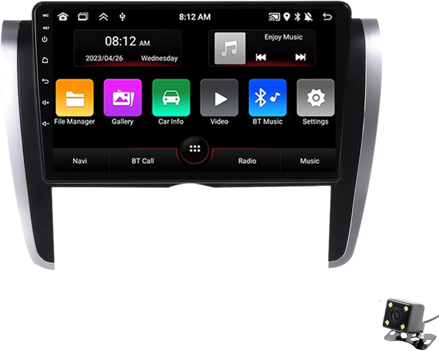 ADMLZQQ Double Din Car Stereo Multimedia with Bluetooth and 9