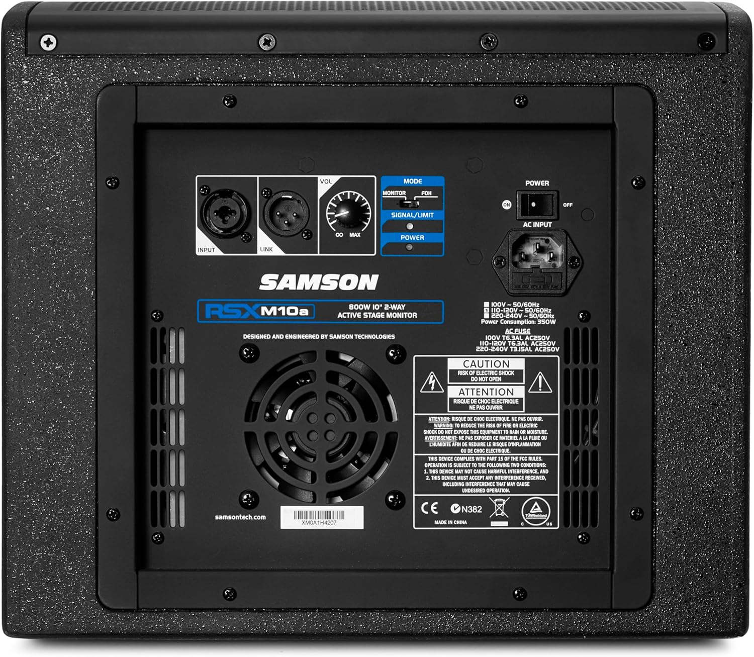 Samson RSXM10A 2-Way Active Stage Monitor (Restock)