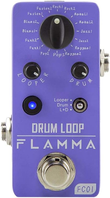 FC01 Drum Looper Guitar Pedals and FC03 Delay Pedal
