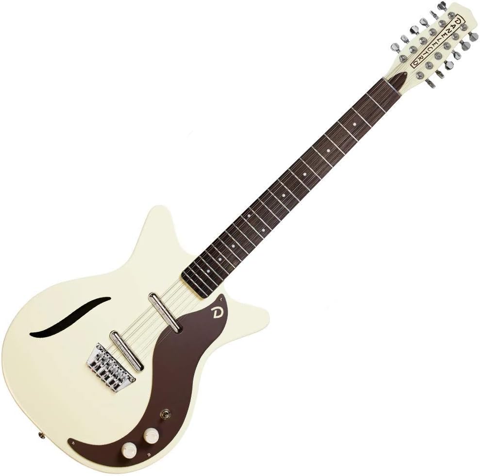 Danelectro Vintage 12 String Electric Guitar - Vintage White