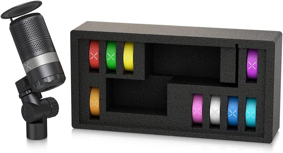 TC-Helicon GoXLR MIC Dynamic Broadcast Microphone with Integrated Pop Filter, Black