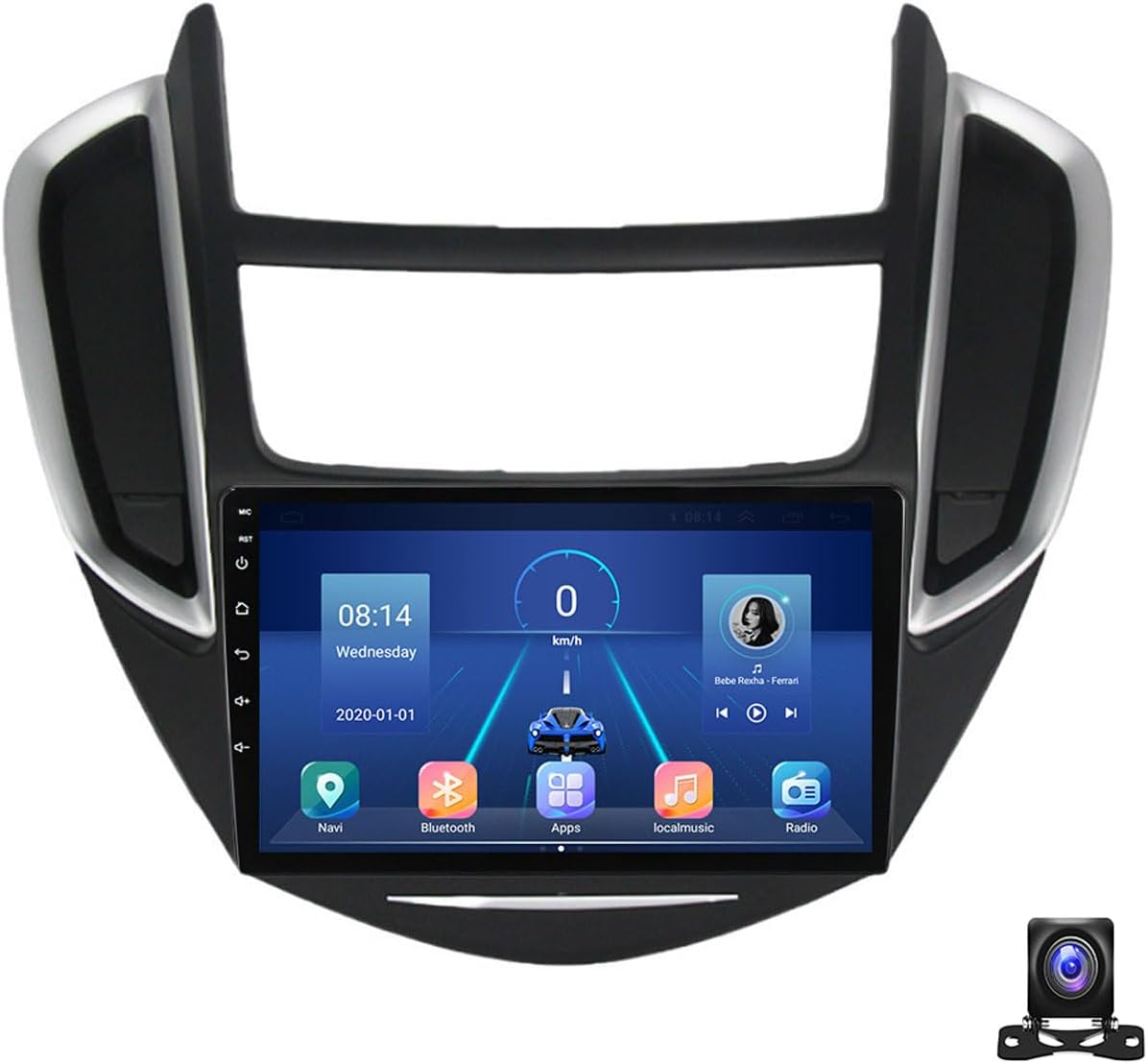 9 Inch Android 13 Car Radio Compatible with Chevrolet Trax Tracker 2014~2016 Bluetooth Car Stereo Compatible with Carplay Android Auto, Navigation, Steering Wheel Controls, Backup Camera,M95S 2G+32G