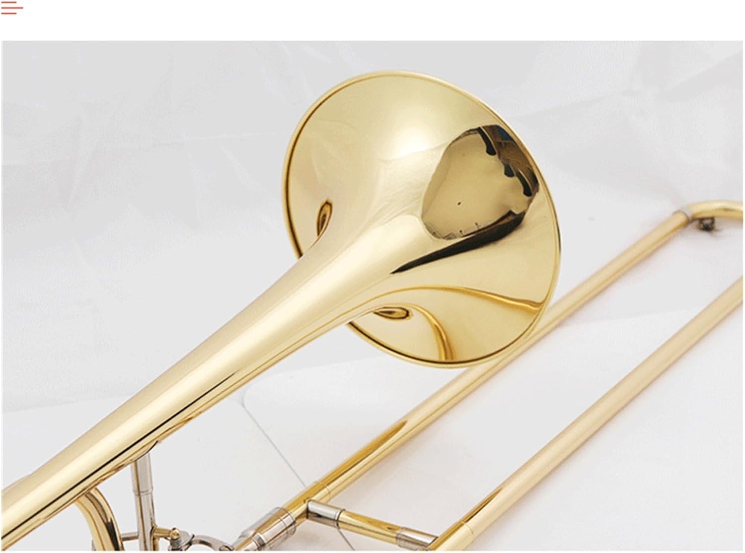 Trombone B flat tenor beginner professional brass instrument