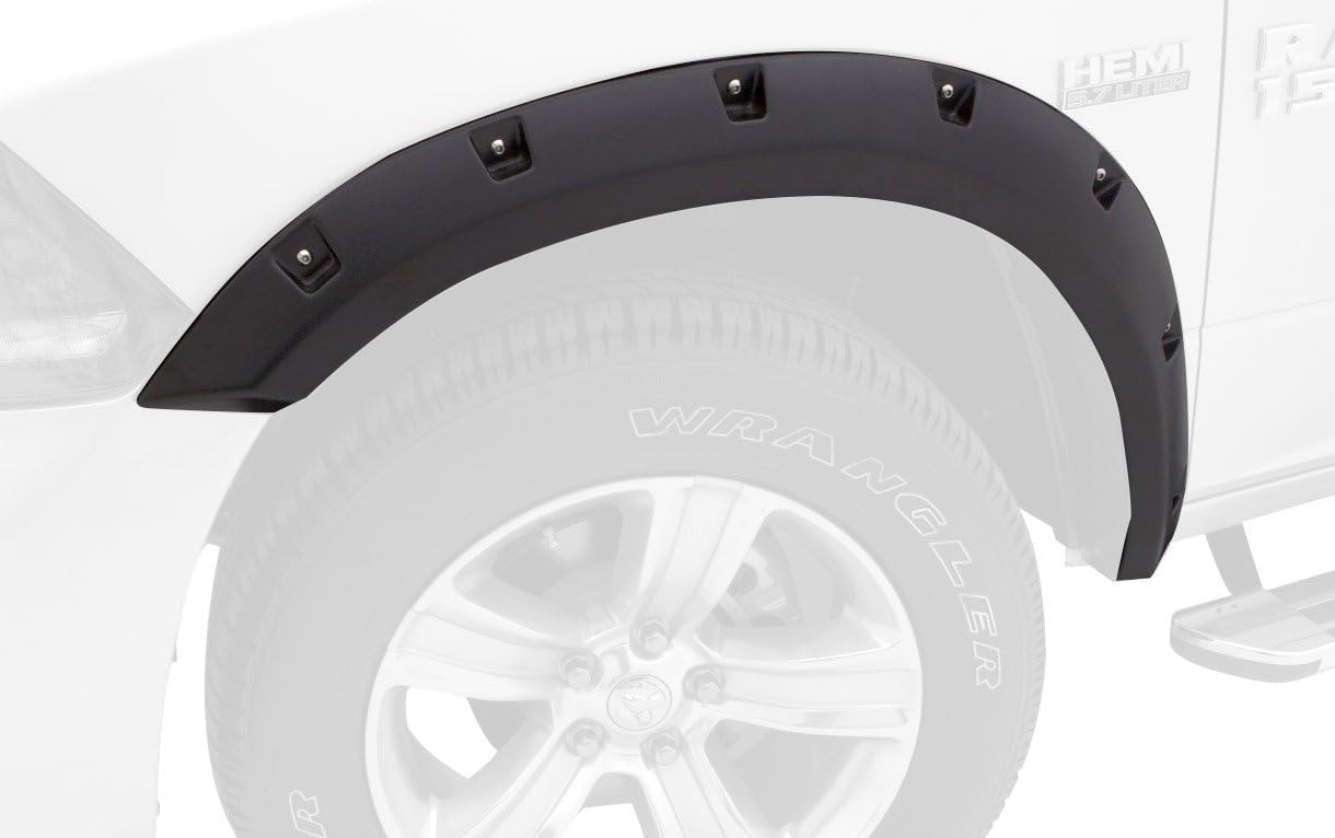 Auto Ventshade Black Tie 269129 Fender Flare, 4 Piece