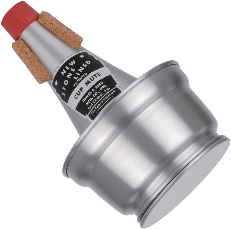 Humes & Berg Stonelined Adjustable Cup Aluminum Trumpet Mute (242A)