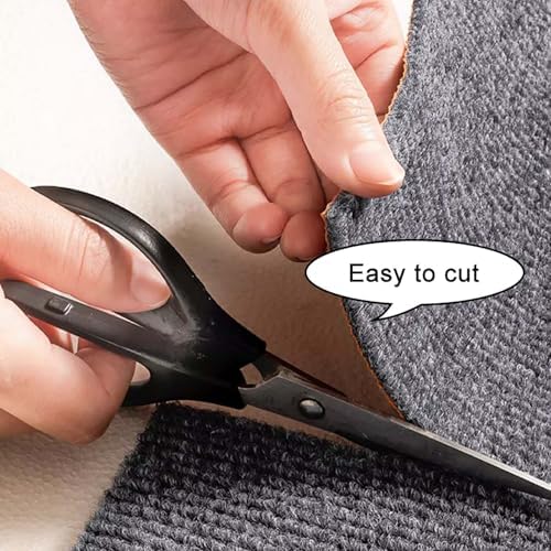 Soundproof Carpet Household Sound-Absorbing and Shock-Absorbing Pad Floor Thickening Fitness Piano Drum Noise Reduction Mat(Milk Color,90x300cm/35.4x118.1in)