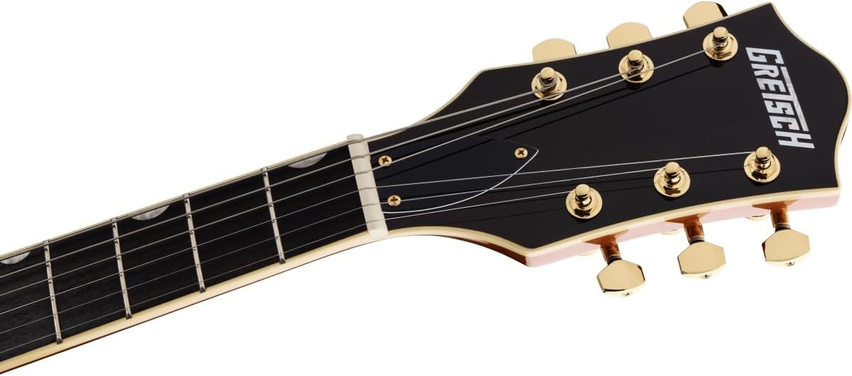 Gretsch LTD Broadkaster Semi-hollowbody Electric Guitar - Roundup Orange Stain