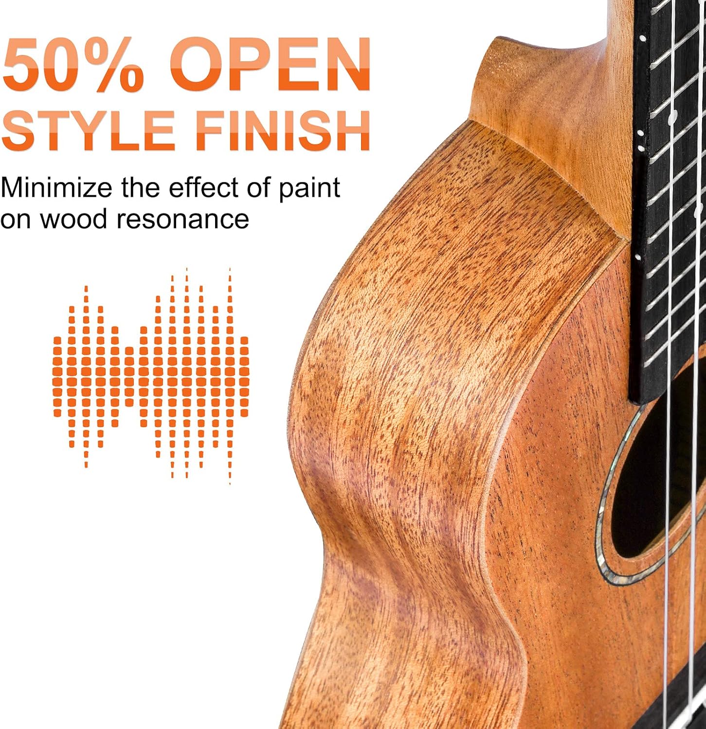 Kids Electric Guitar Vangoa 30 Inch Electric Guitar for Kids Beginner Kit and Vangoa Concert Ukulele for Beginners 23 Inch Mahogany Ukulele Kit for Kids