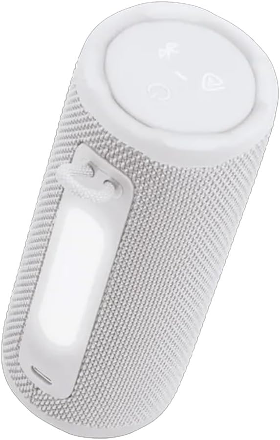 JBL Grip Compact Portable Bluetooth Speaker Bundle with gSport Case (White)