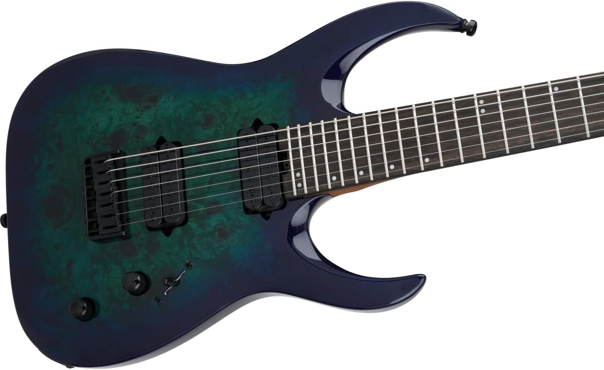 Jackson Pro Plus Signature Misha Mansoor Juggernaut HT7P 7-string Electric Guitar - Chlorine Burst