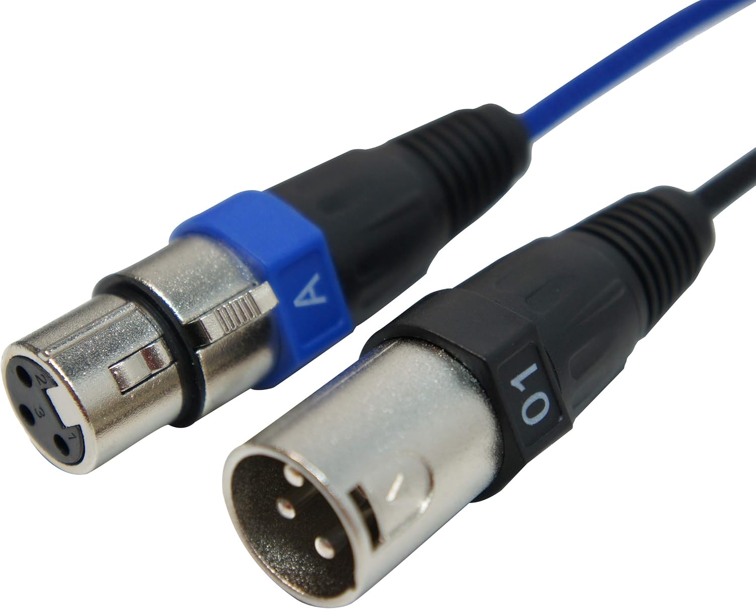 Harmony Audio HA-SB16100 Pro Stage XLR Snake Cable Box 16 Channel - 100 Feet (12 Send, 4 Returns)