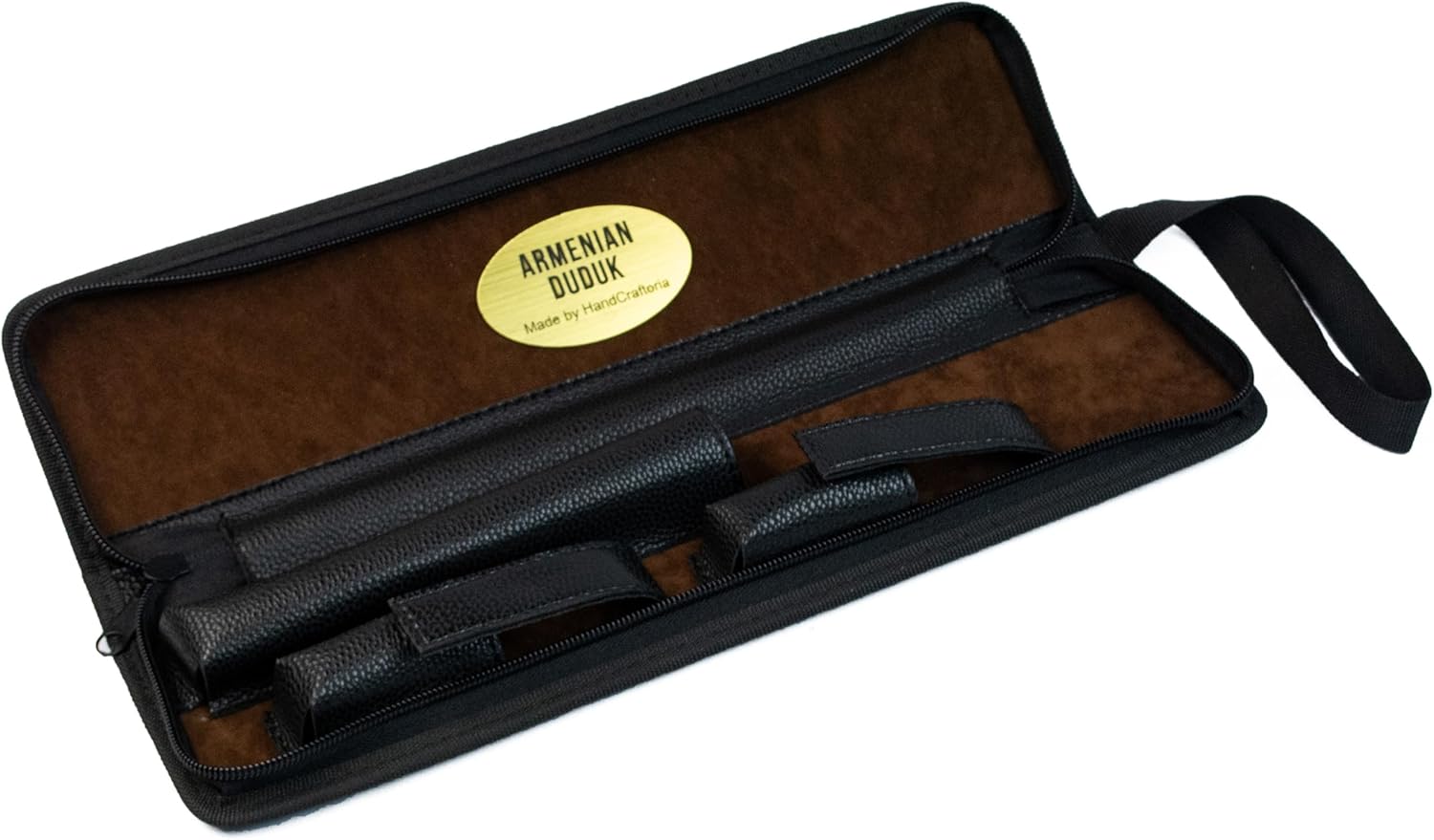 Professional Armenian DUDUK instrument from apricot wood, 2 reeds (1 prof and 1 standard), Eco-Leather case, Flute Oboe Balaban Woodwind