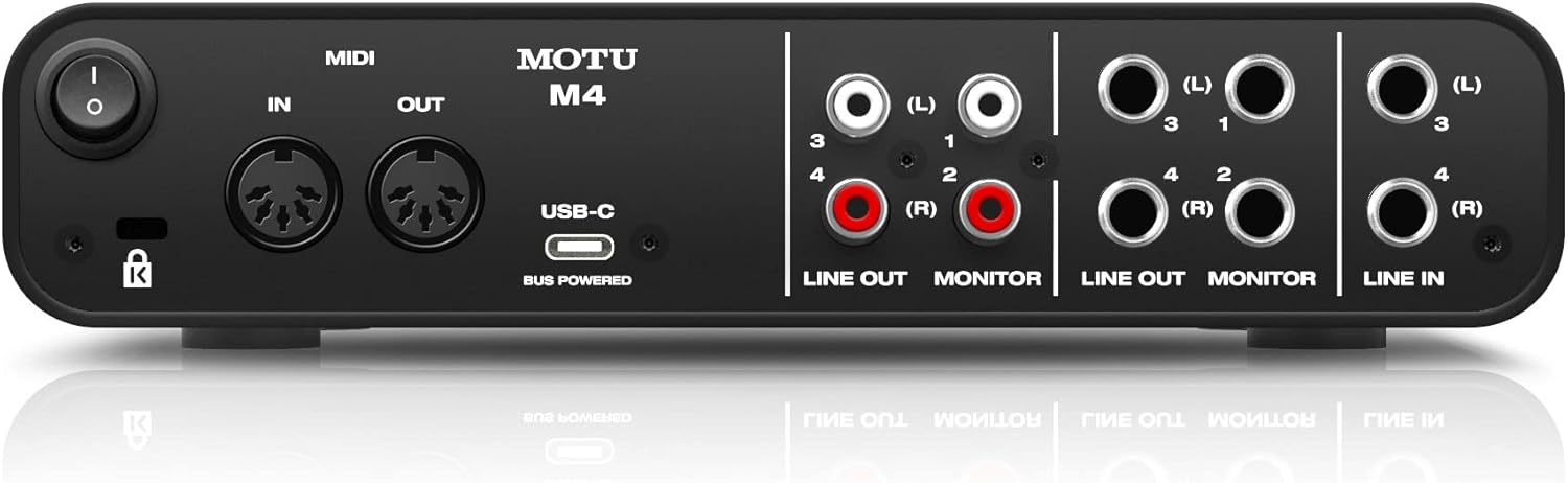 MOTU M4 4x4 USB-C Audio Interface