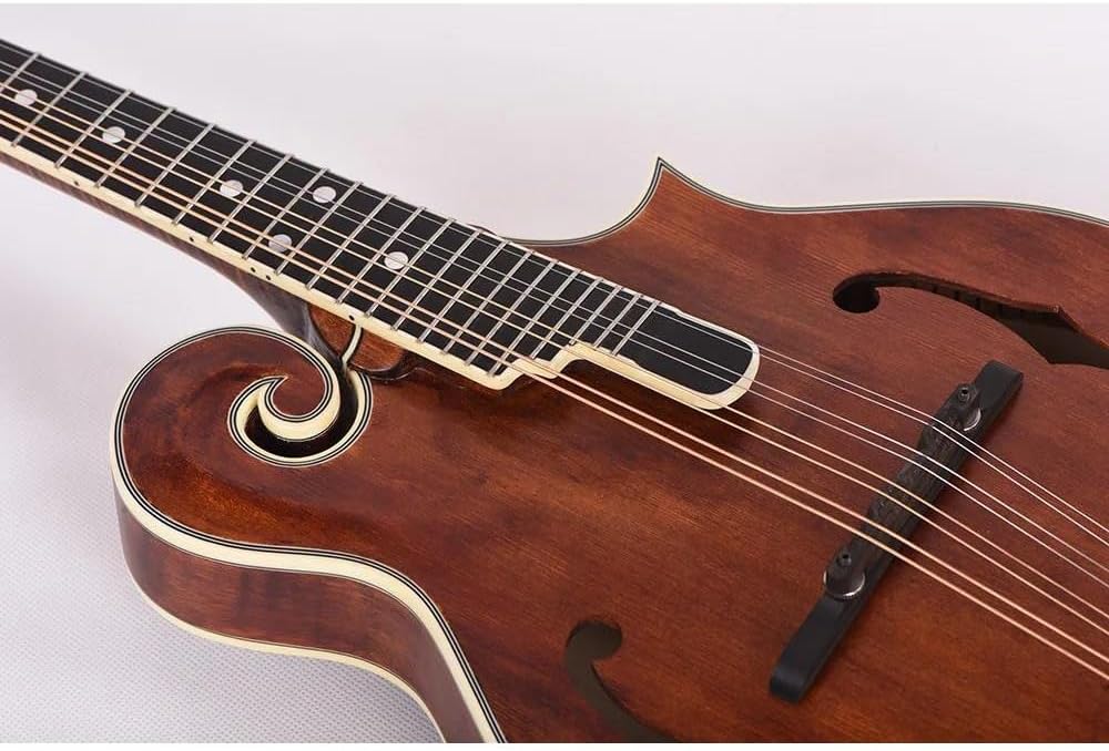 Adult Mandolin Musical Instrument Handmade F Style Mandolin Solid Spruce Top