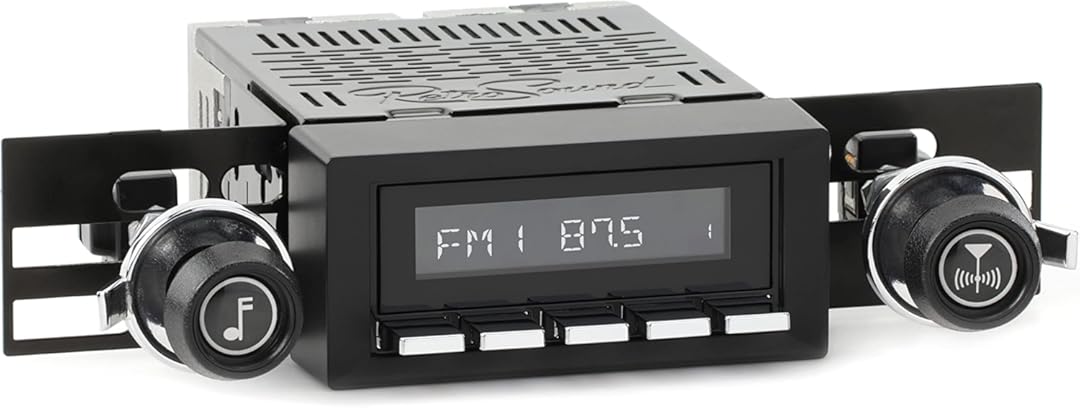 RetroRadio Compatible with 1978-83 Buick Regal Features Include Bluetooth, AUX, AM/FM LABC-M1-216-37-73B