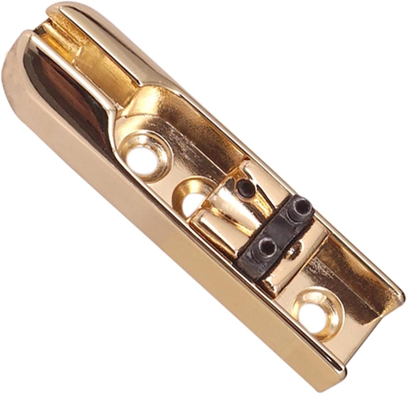 1 Set of 6 Pcs Single Individual Bridge Saddles Tailpiece for 4 String Bass Guitar Parts Electric Guitar Bridge (Color : Chrome)