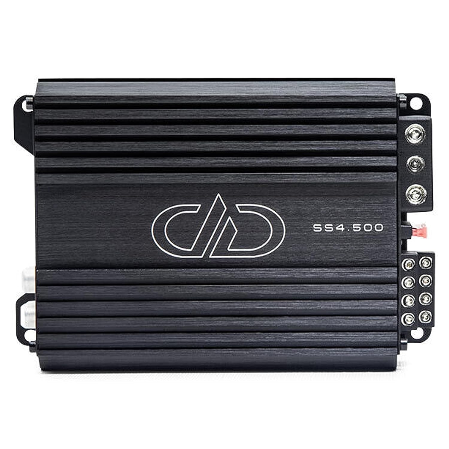 DD Audio SS4.500 Super Small 4-Channel 500 Watt RMS Amplifier for Car Audio and Motorcycle