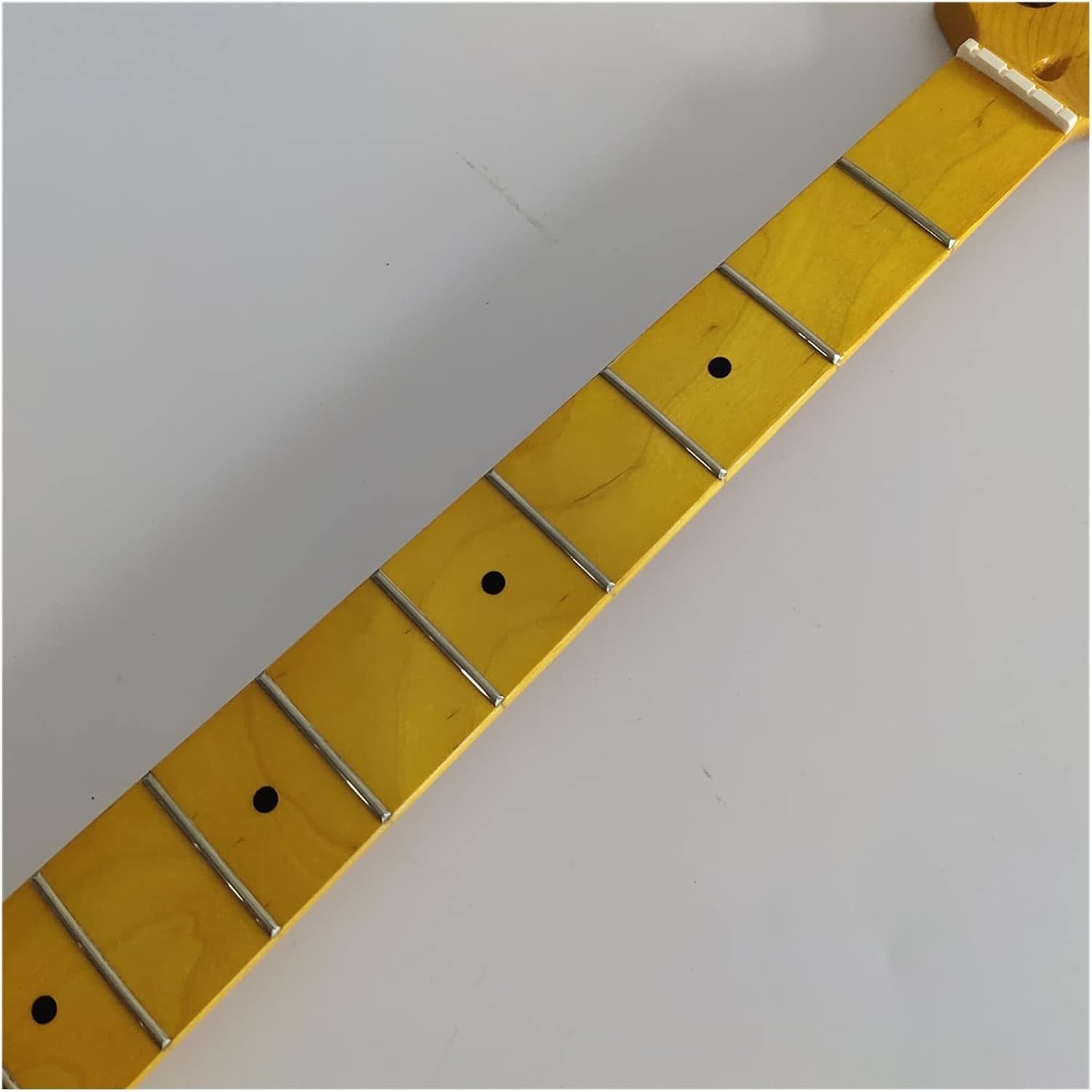 4 String Maple 20 Frets Bass Guitar Neck Replacement Maple Fingerboard 34 Inch Electric Guitar Neck
