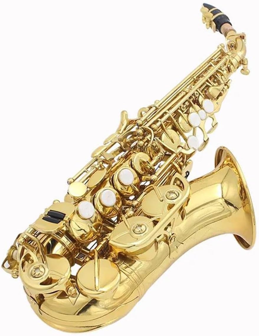 Brass Gold And Silver Sax Carve Pattern Bb Bend Treble Saxophone Wind Instruments
