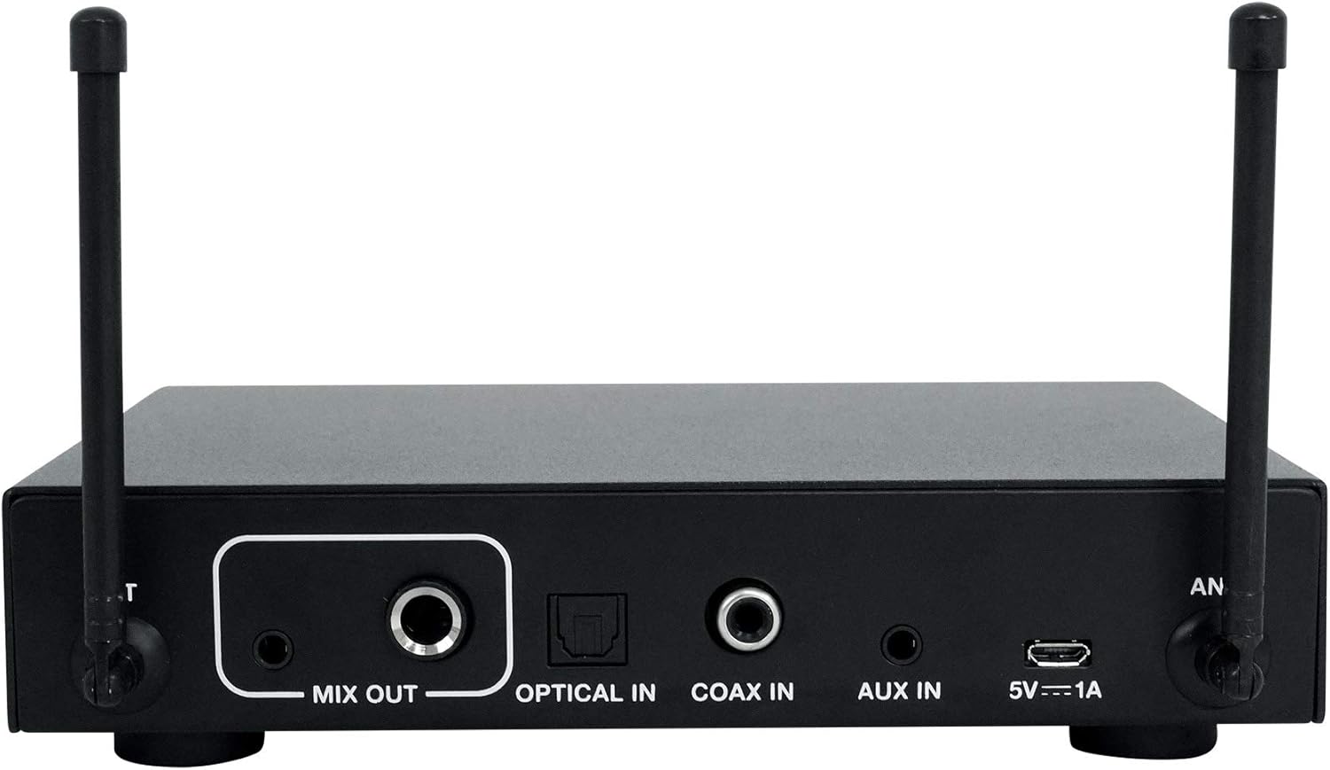 Rockville RKI65BT Dual UHF Wireless Microphones+Bluetooth Karaoke Mic Interface Bundle with NYC Acoustics USB RGB LED Light Strip to Backlight Your TV/Monitor with Remote