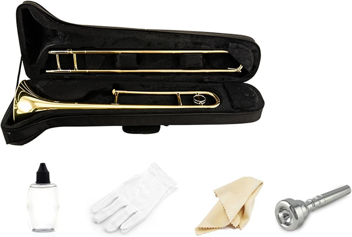 Standard Trombone Alto Trombone Stretched Trombone Instrument,B-Flat Valve Trombone