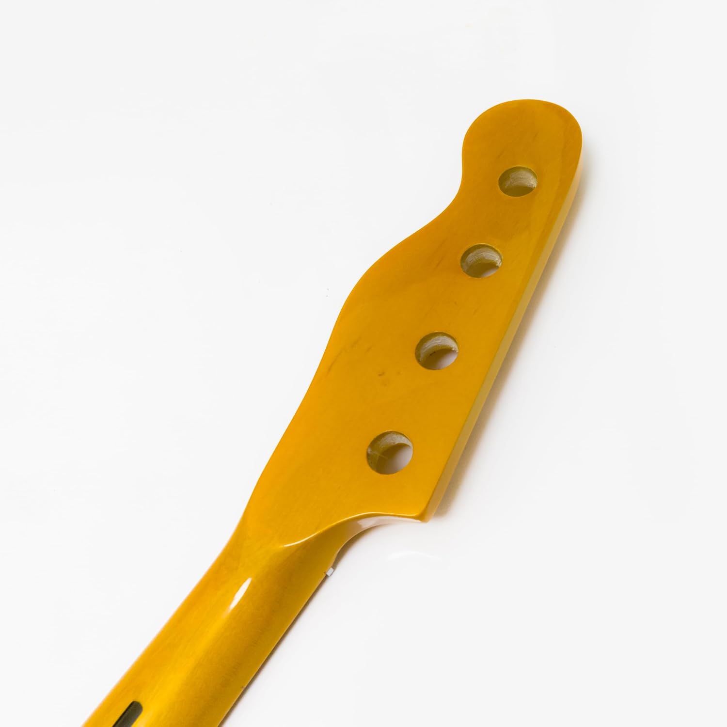 20 Frets Canadian Maple Bass Guitar Neck for Fender 4-String Bass, 38mm Nut | Adjustable Truss Rod, Gloss Finish