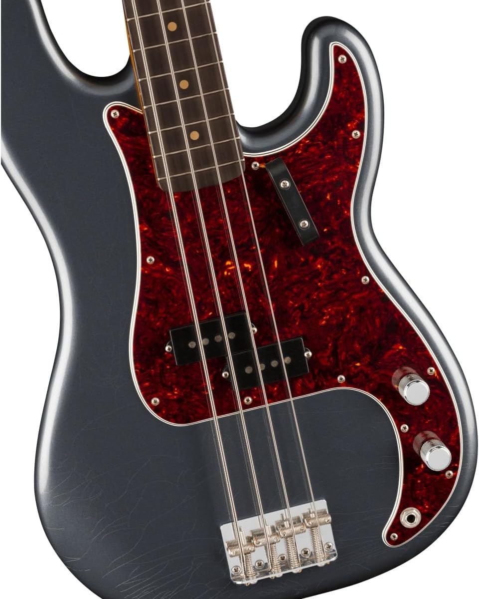 Fender Limited Vintera II Road Worn '60s Precision Bass - Charcoal Frost Metallic