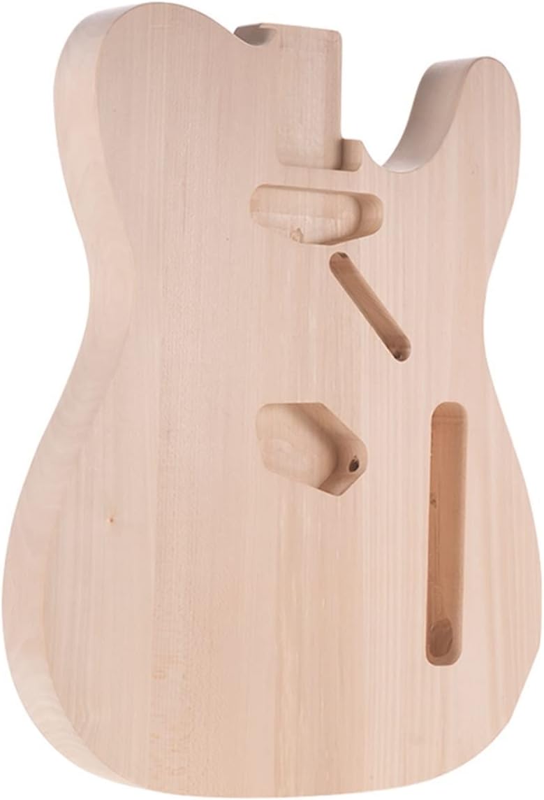 DIY Electric Guitar Body Basswood Material Unfinished Guitar Bodies Custom Guitar Parts Unfinished Guitar Body